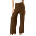 thumbnail image 1 of Roaman's Women's Plus Size Ultra Drape Pull-On Pant, 1 of 3