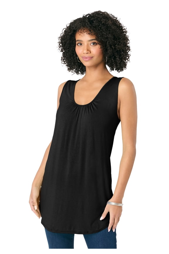 Women's Plus Size Ultra Drape Tank Top