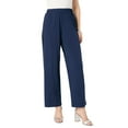 thumbnail image 1 of Roaman's Women's Plus Size Ultrasmooth Fabric Cropped Pant, 1 of 3
