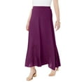 thumbnail image 1 of Roaman's Women's Plus Size Ultrasmooth Fabric Lace Maxi Skirt, 1 of 3