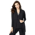 thumbnail image 1 of Roaman's Women's Plus Size Ultrasmooth Fabric Long Sleeve Cardigan, 1 of 5