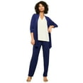 thumbnail image 1 of Roaman's Women's Plus Size Ultrasmooth Fabric Straight-Leg Pant, 1 of 3