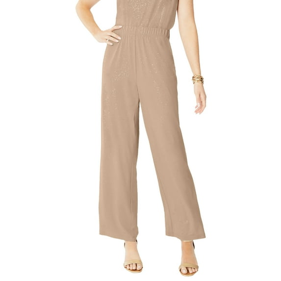 Roaman's Women's Plus Size Ultrasmooth Fabric Wide-Leg Pant Stretch Jersey