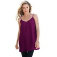 thumbnail image 1 of Roaman's Women's Plus Size V Neck Cami, 1 of 5