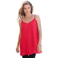 thumbnail image 1 of Roaman's Women's Plus Size V Neck Cami, 1 of 3