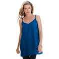 thumbnail image 1 of Roaman's Women's Plus Size V Neck Cami, 1 of 6