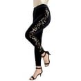 thumbnail image 1 of Roaman's Women's Plus Size Velour Legging, 1 of 3