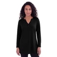 thumbnail image 1 of Roaman's Women's Plus Size Ultimate Y Neck Tunic, 1 of 6