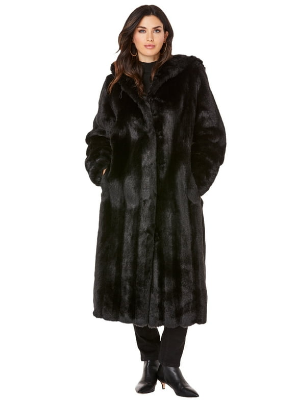Plus Size Faux Fur Coats