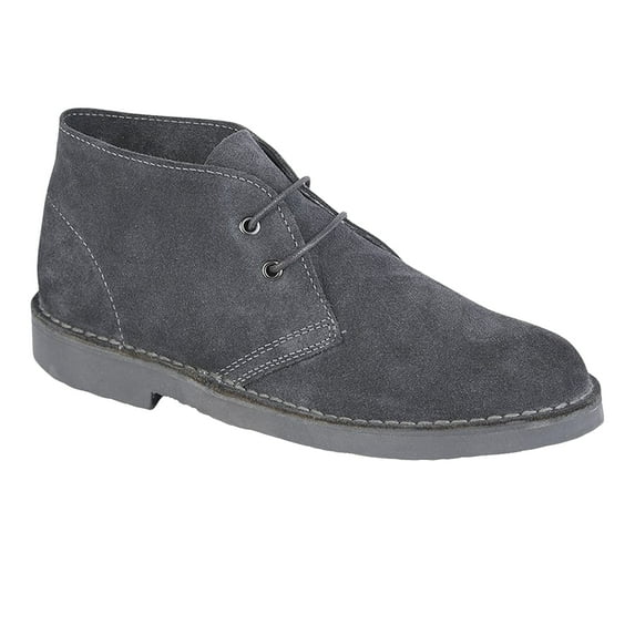 Roamers Adults Real Suede Unlined Desert Boots