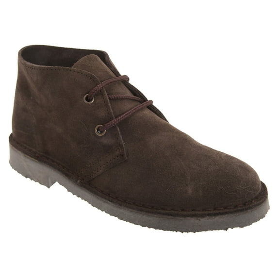 Roamers Adults Real Suede Unlined Desert Boots