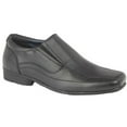 thumbnail image 1 of Roamers Childrens/Boys Leather Twin Gusset School Shoes, 1 of 3