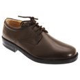 thumbnail image 1 of Roamers Mens Flexi Plain Leather Gibson Shoes, 1 of 2