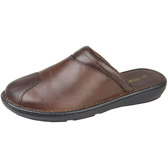 Roamers Mens Leather Clogs