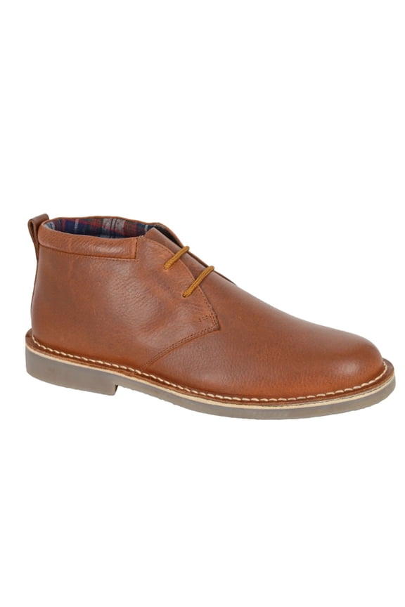 Mens Leather Desert Boots