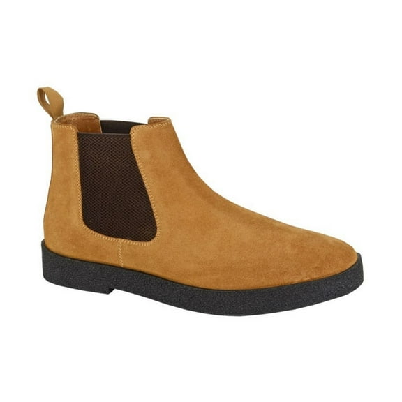 Roamers Mens Plain Suede Ankle Boots