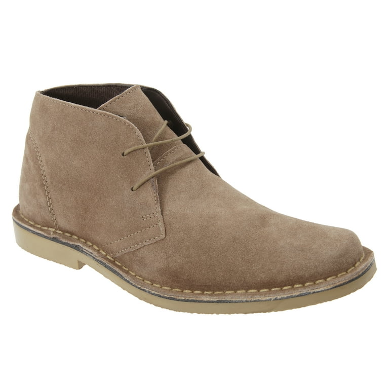 Roamers Mens Real Suede Classic Desert Boots