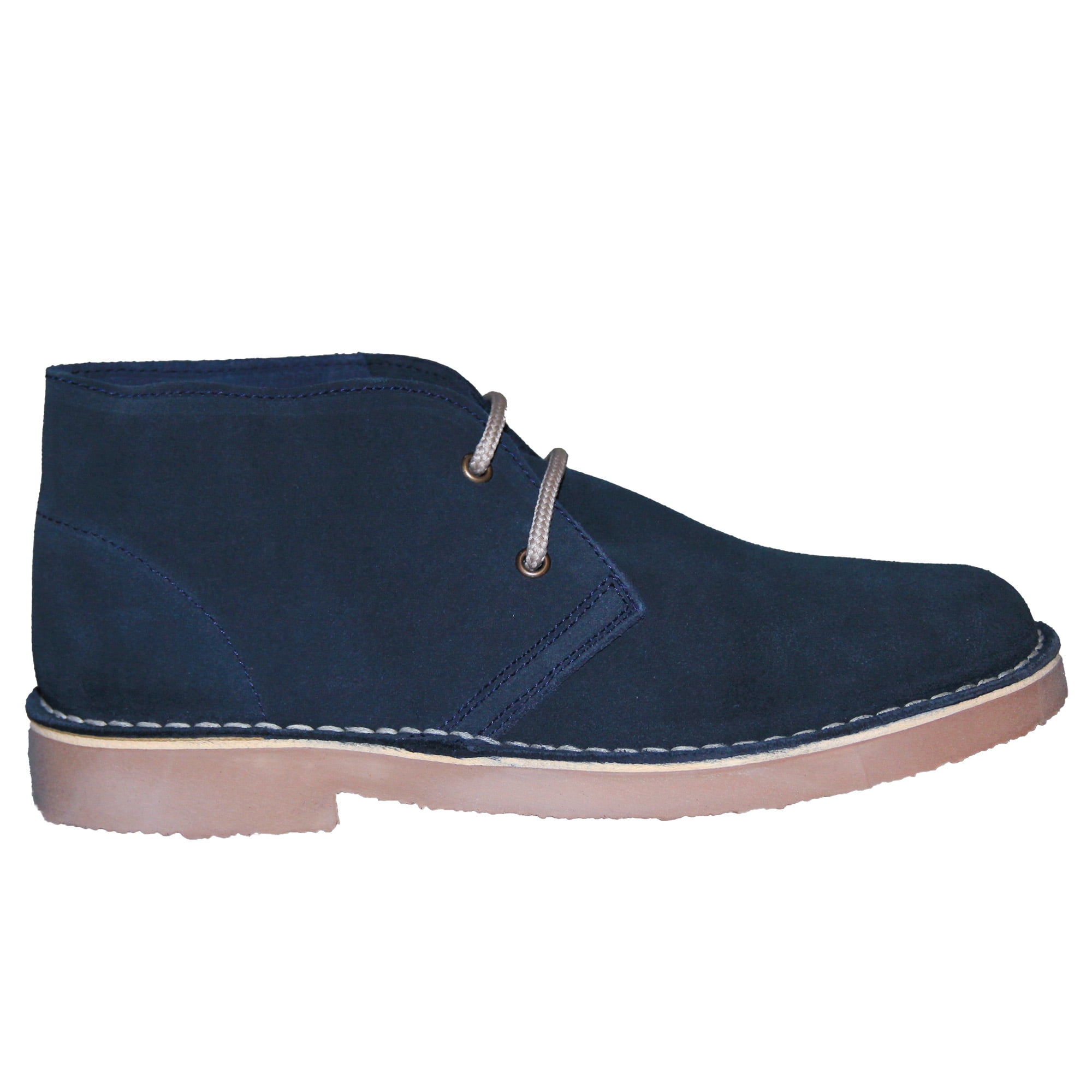 Blue suede desert hot sale boots mens