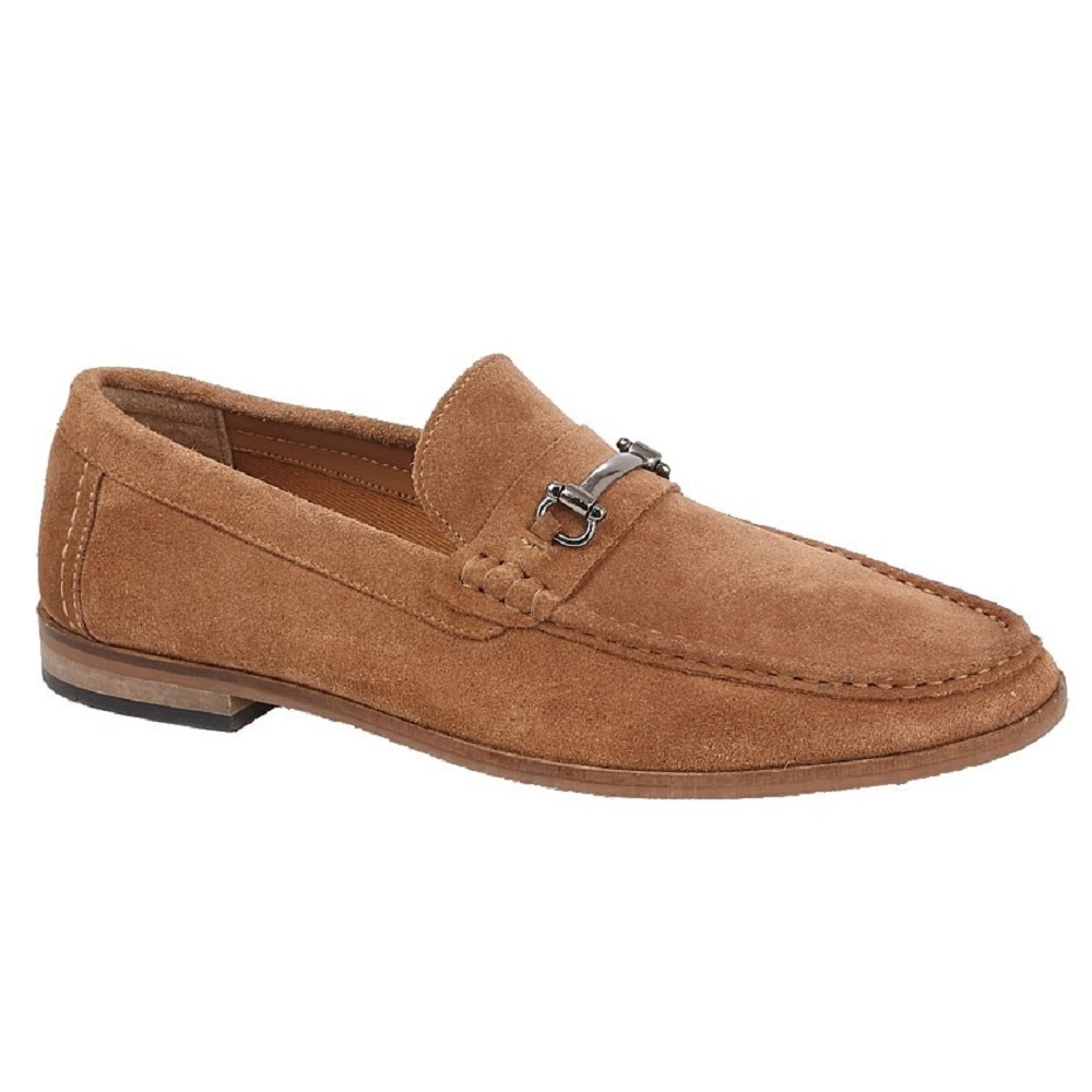 Roamers Mens Suede Slip-on Casual Shoes - image 1 of 2