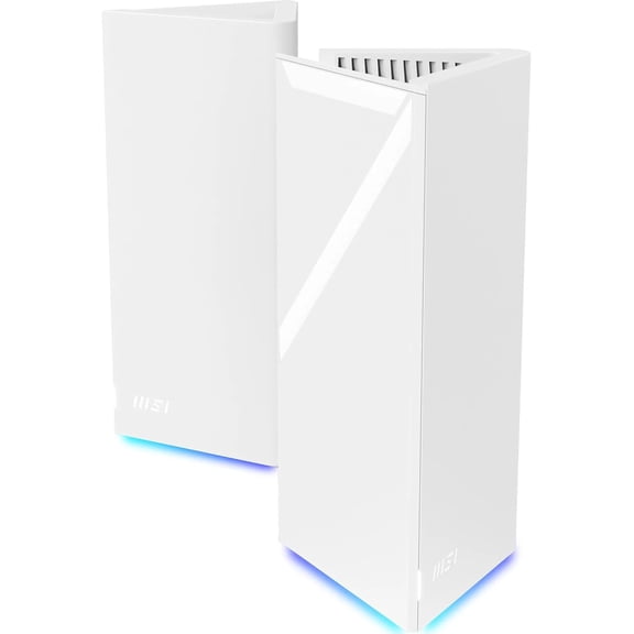 Roamii BE Pro Mesh System - 2 Pack WiFi 7 BE11000Mbps Whole Home System, 2.5G Ports, Security and Parental Controls, VPN Supported