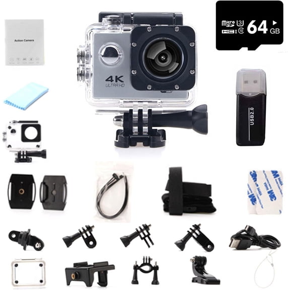 Roamix Vision+ 4K, Roamix Vision 4K Action Camera,Roamix Vision Pro 4k Camera, 4K WiFi Diving Sports Camera, HD Waterproof Outdoor Underwater Camera