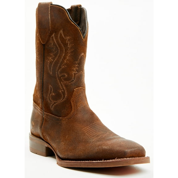 Roan By Bed Stu Men's Saber Performance Western Boot Broad Square Toe Tan 10 D(M) US