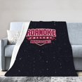 thumbnail image 1 of Roanoke College Logo Fleece Blanket, Very Soft Microfiber Flannel Blanket for Couch Warm and Cozy for All Seasons, 1 of 6