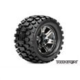 thumbnail image 1 of Roapex R/C R3003-CB2 Rhythm 1/10 Monster Truck Tire Chrome Black Wheel with 1/2, 1 of 2