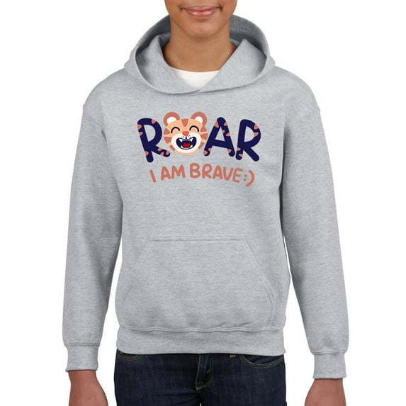 Roar Brale Little Tiger Hoodie Juniors -Image by Shutterstock, Medium