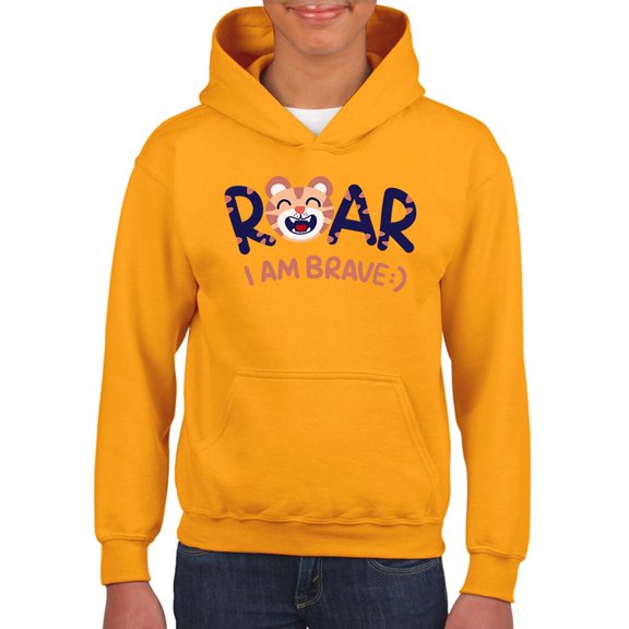 Roar Brale Little Tiger Hoodie Juniors -Image by Shutterstock, Small