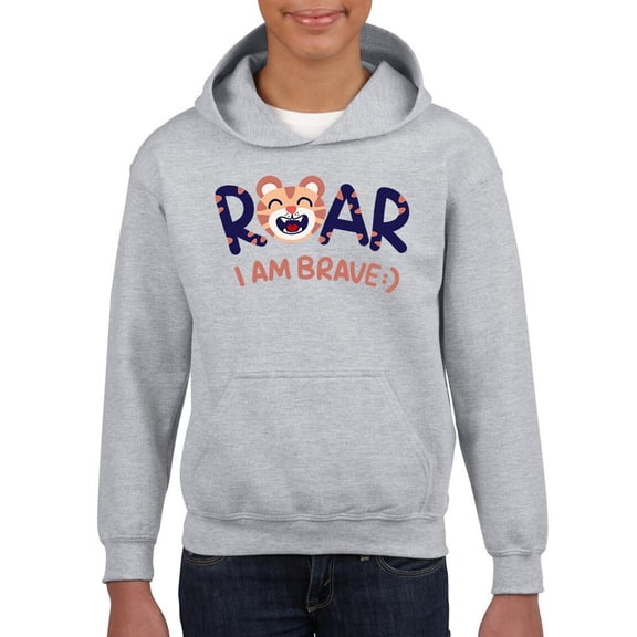 Roar Brale Little Tiger Hoodie Juniors -Image by Shutterstock, x-Large