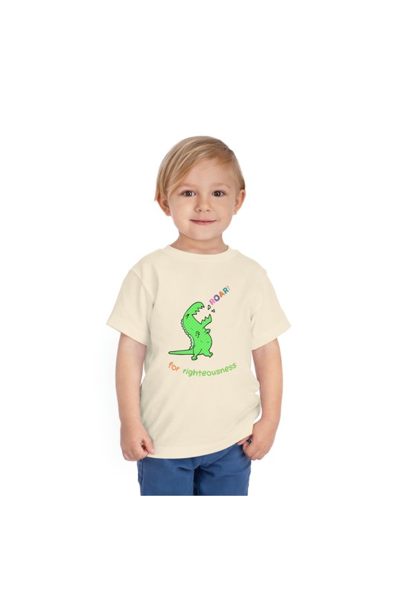 Roar For Righteousness Toddler Short Sleeve Tee