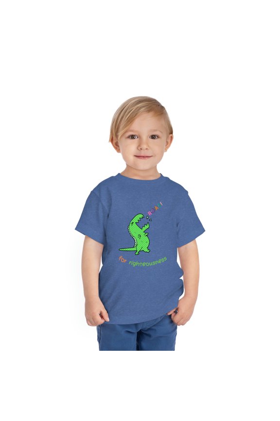 Roar For Righteousness Toddler Short Sleeve Tee