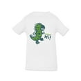 thumbnail image 1 of Roar Means Hi! T-Shirt Infant -Image by Shutterstock,  6 Months, 1 of 4