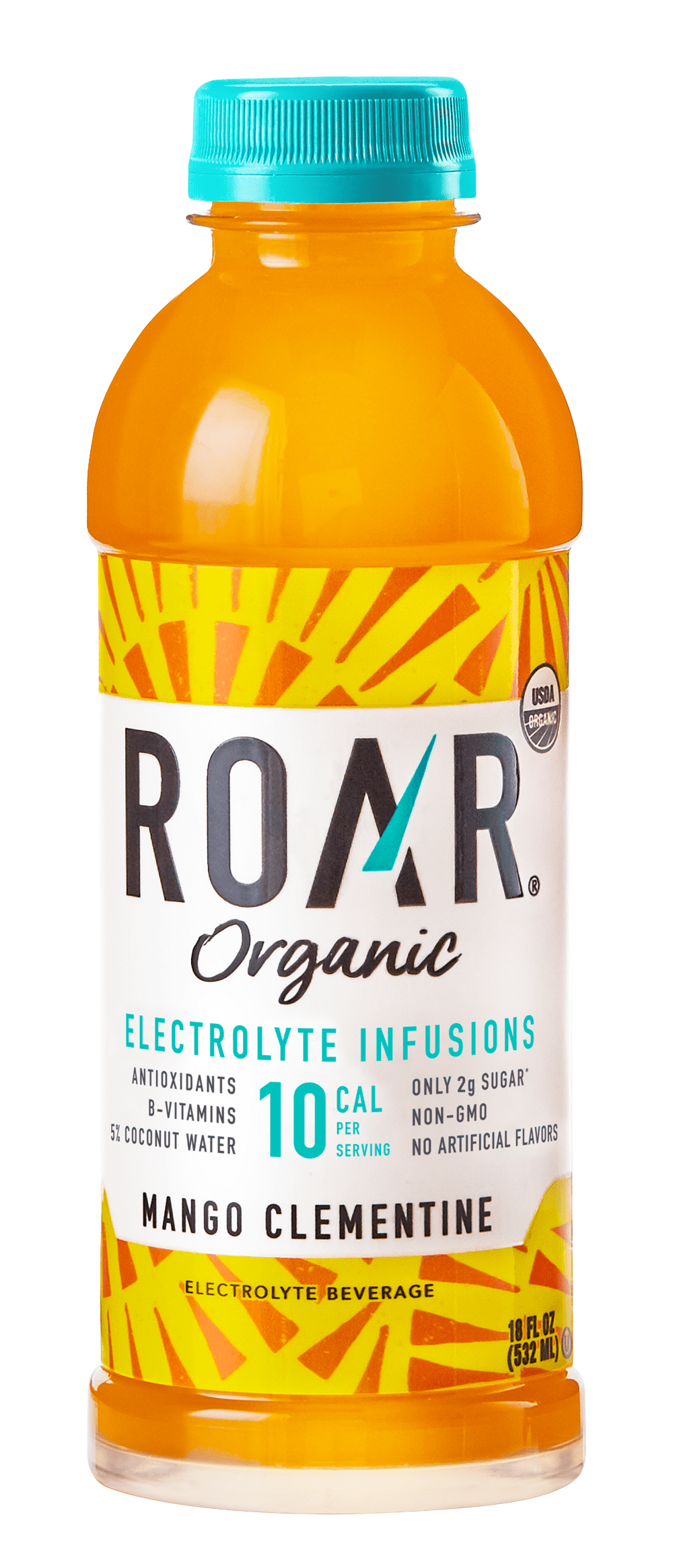 Roar Organic Beverage Mango Clementine with Antioxidants, B Vitamins