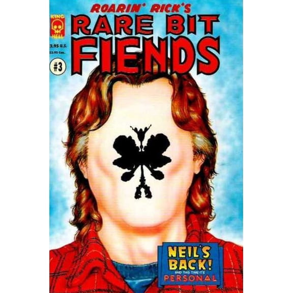Roarin' Rick's Rare Bit Fiends #3B VF ; King Hell Comic Book