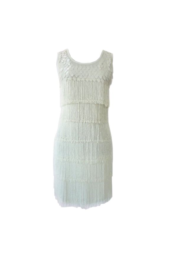 Roaring 20s Twenties Cocktail Halloween Clothing Dress for Women