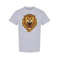 thumbnail image 1 of Roaring Angry Lion Graphic T-Shirt Men -Image by Shutterstock, Male x-Large, 1 of 2