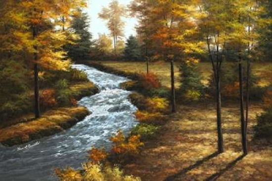 Roaring Brook Canvas Art - Diane Romanello (24 x 36)