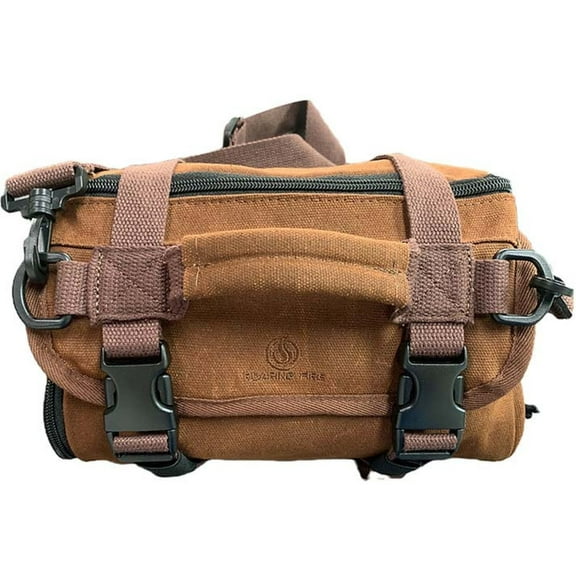 Roaring Fire The Pack Mule Mini Tool Roll Bag, Brown, One Size