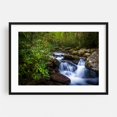 thumbnail image 1 of Roaring Fork Cascades - Tennessee Photography Black Framed Wall Art Print 12 x 18 inches, 1 of 4