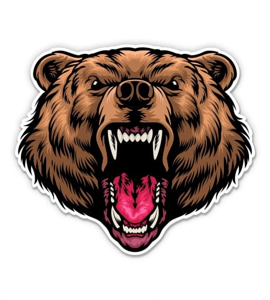 Marque Page Sticker - Roar Bear