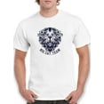 thumbnail image 1 of Roaring Lion Big Cat Team T-Shirt Men -Image by Shutterstock, Male 5X-Large, 1 of 4