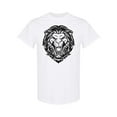 thumbnail image 1 of Roaring Lion Head Design T-Shirt Men -Image by Shutterstock, Male Medium, 1 of 2
