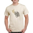 thumbnail image 1 of Roaring Lion Printing T-Shirt Men -Image by Shutterstock, Male 4X-Large, 1 of 4