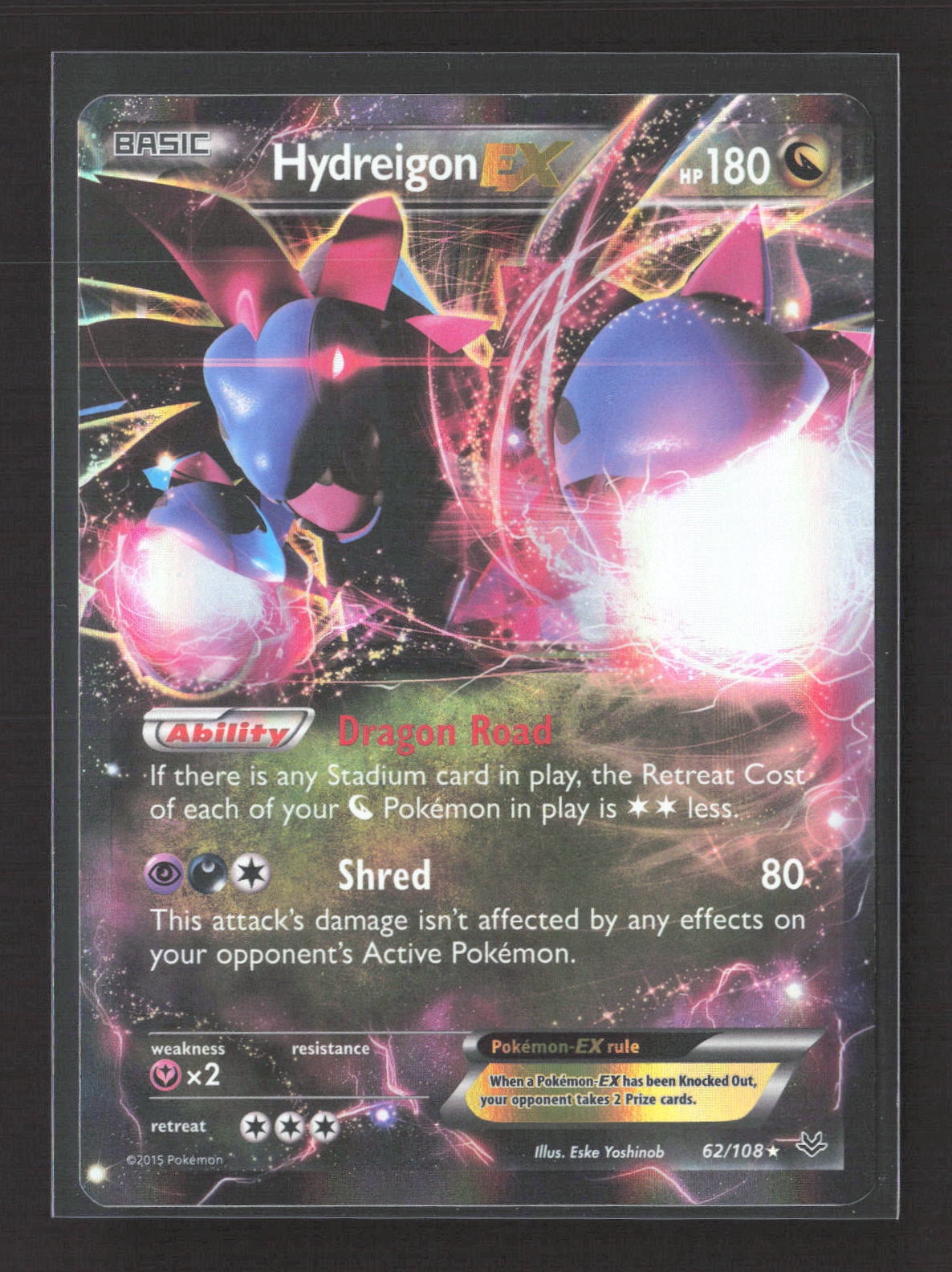 hydreigon pokemon card sale - ex 223/191 Heavily Played cards can also have flaws that impact the integrity of the card Hydreigon Pokemon Card