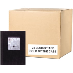 Roaring Spring 5x5 Graph Ruled Single Copy Lab Notebook, 1 Case (24 Total), 11" x 8.5" 120 Pages, White Paper