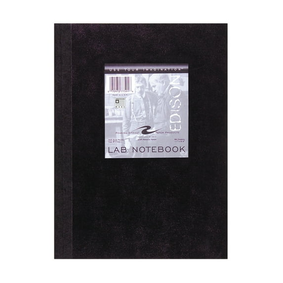 Roaring Spring 60 Sheet Quad Ruled Lab Notebook