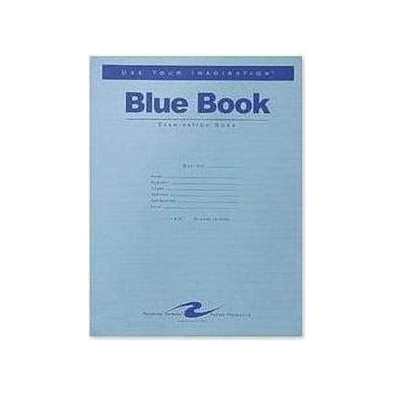 Roaring Spring 8 - sheet Blue Examination Book - Letter