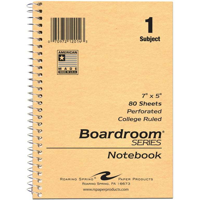 https://i5.walmartimages.com/seo/Roaring-Spring-Boardroom-Series-College-Ruled-One-Subject-Spiral-Notebook-7-x-5-80-Sheets-Brown-Kraft-Cover_cf9b9638-9e98-4ebe-9bb2-f06226d196cf.09f4e1f0a53e5419e196c6b9fb3fb762.jpeg?odnHeight=768&odnWidth=768&odnBg=FFFFFF